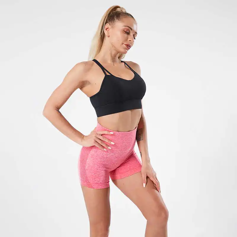 

Running Seamless Shorts Women Push Up High Waist Fitness Short Female Slim Workout Dropship 2020