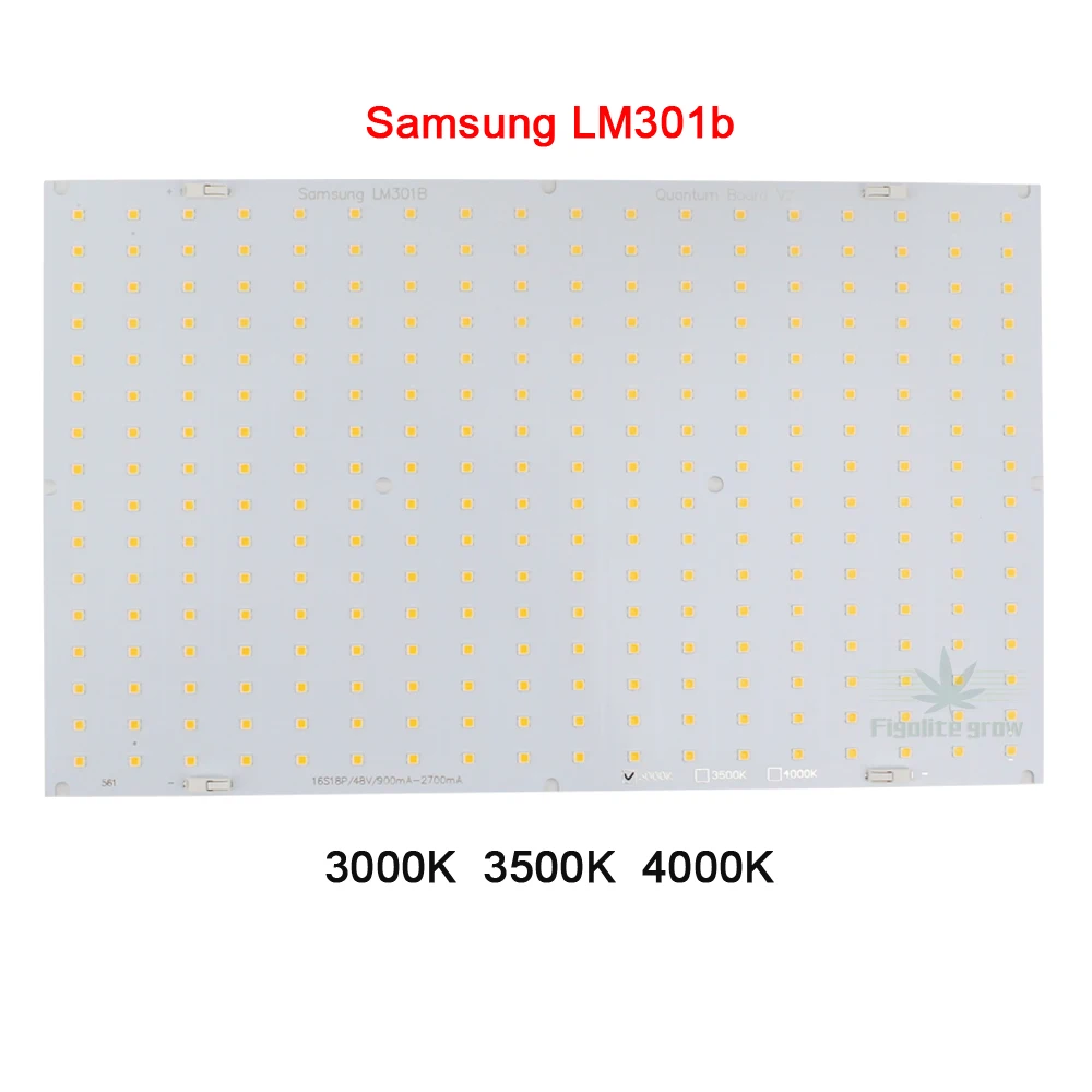 4 шт./лот LM301B QB288 Quantum Tech светодиодная плата 3000K 3500K mix 660nm только УФ ИК без драйвера
