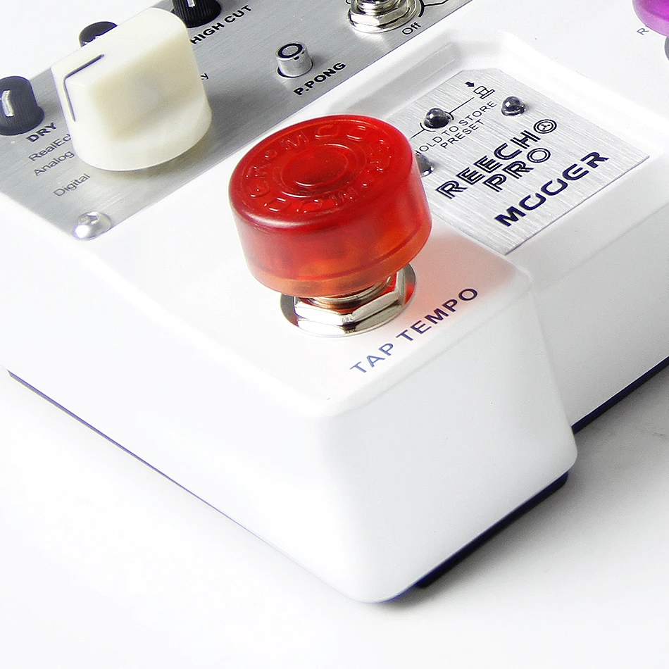 100 шт./компл. Mooer Topper Footswitch Toppers Candy Красочные пластиковые бамперы для гитары