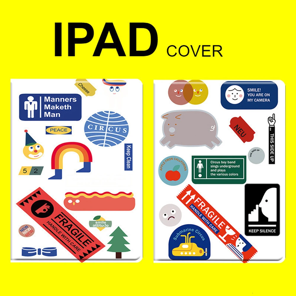 Для нового iPad 9 7 дюймов 2017 2018 Air 1 2 чехол пробуждения/Sleep (Пробуждение/спящий режим)