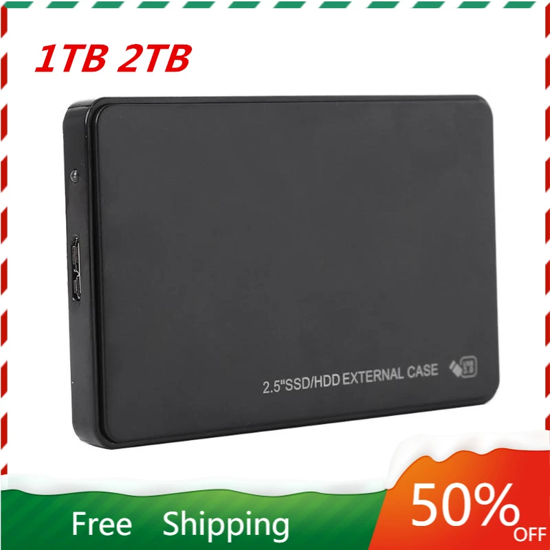 

2.5 Mobile Hard Disk USB3.0 SATA3.0 1TB 2TB HDD disco duro externo External Hard Drives for Laptop/Mac/Xb