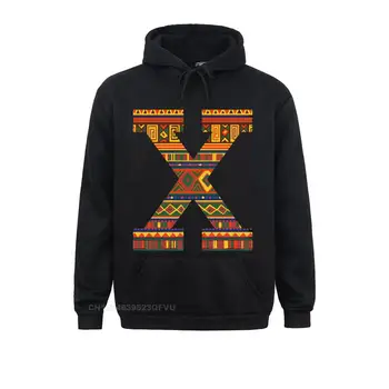 Popular Men Sweater Malcolm X Black History Month African Vintage Pullover Hoodie Black Rights Harajuku Sweahoodies Male Clothes