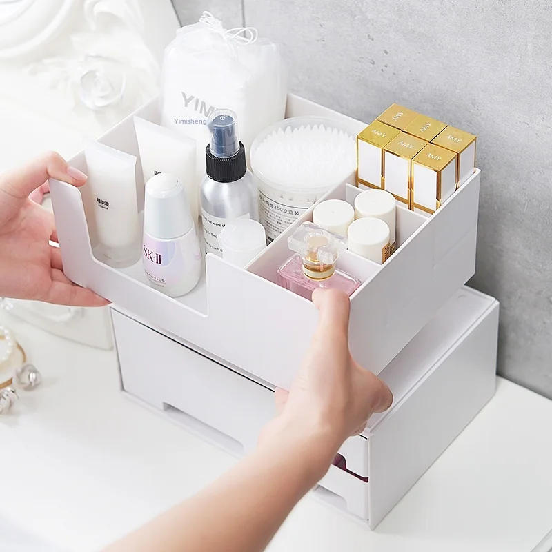 

Cosmetics Storage Box Dresser Finishing Box Lipstick Skin Care Products Drawer Storage Multifunctional