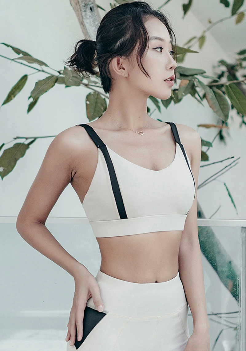 Топ для йоги леггинсы штаны укороченные топы с эффектом пуш-ап комплект одежды из