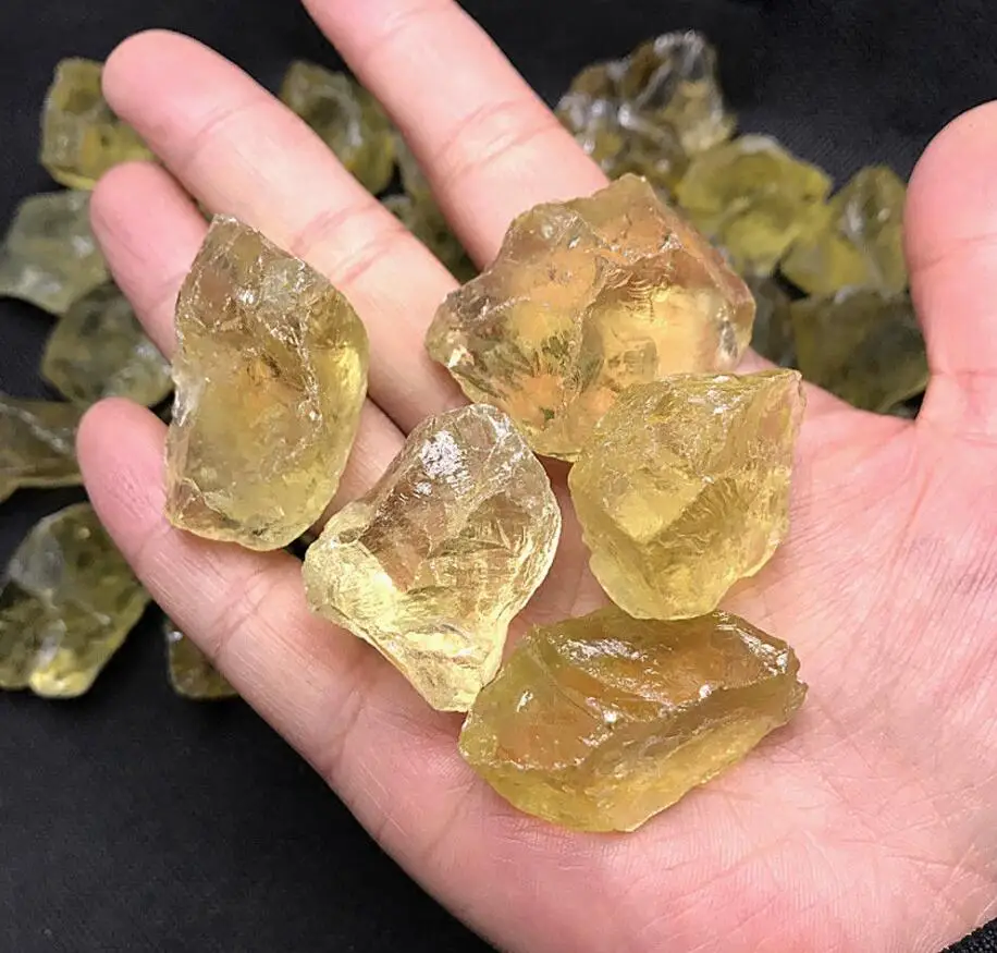 

100g Raw Natural Citrine Quartz Crystal Rough Stones Original Stones new
