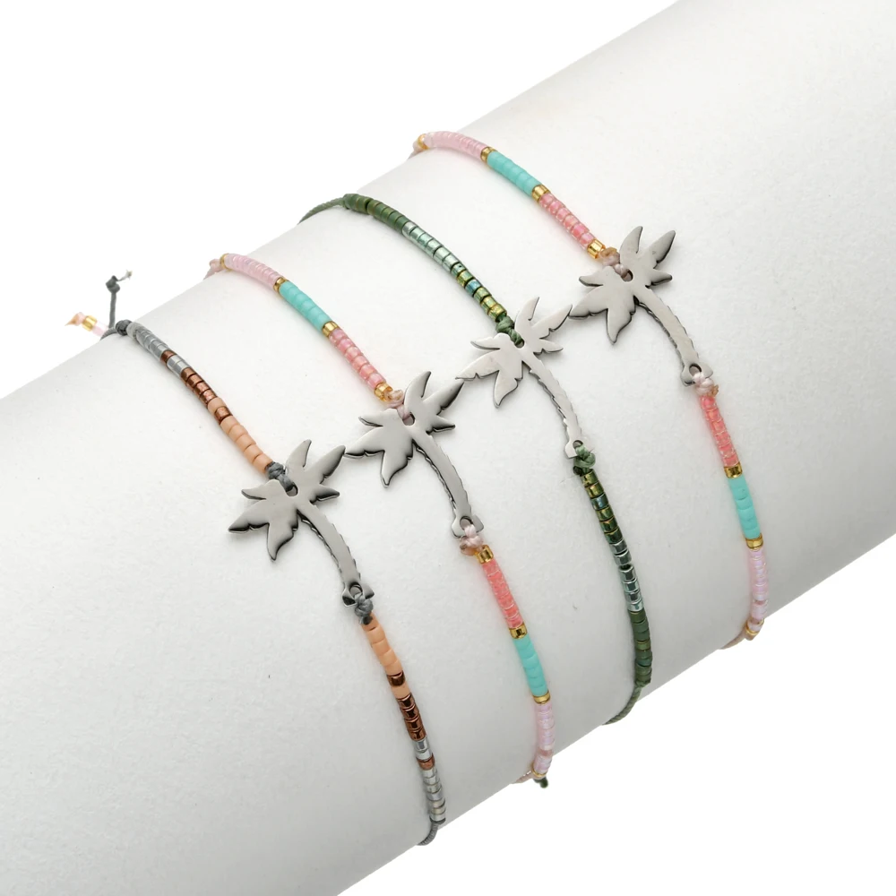 Стрекоза плюс рисовый бисер простой и модный браслет ручной работы с