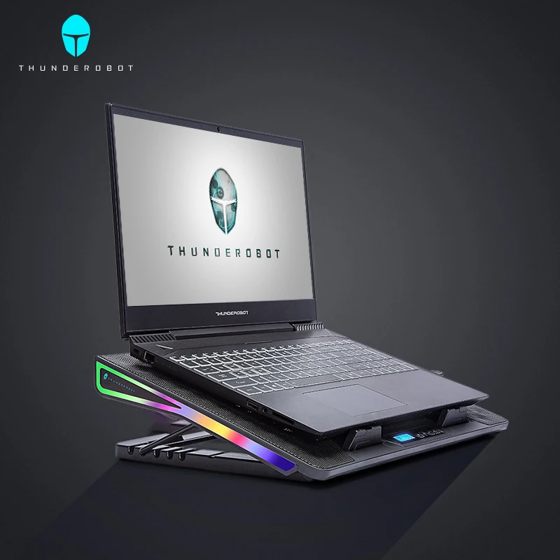 ThundeRobot F50 охлаждающий вентилятор для ноутбука охлаждающая подставка 15 16 17 дюймов