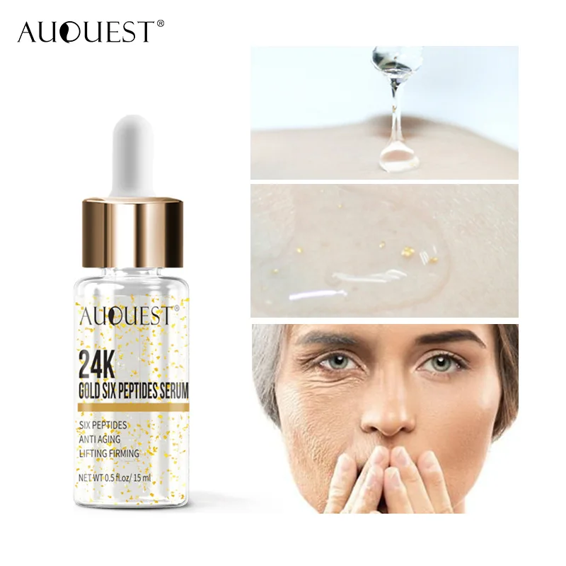 

24k Gold Hyaluronic Acid Facial Essence Moisturizing Shrink Pore Brightening Improve Fine Lines Firming Anti-aging Skin Care