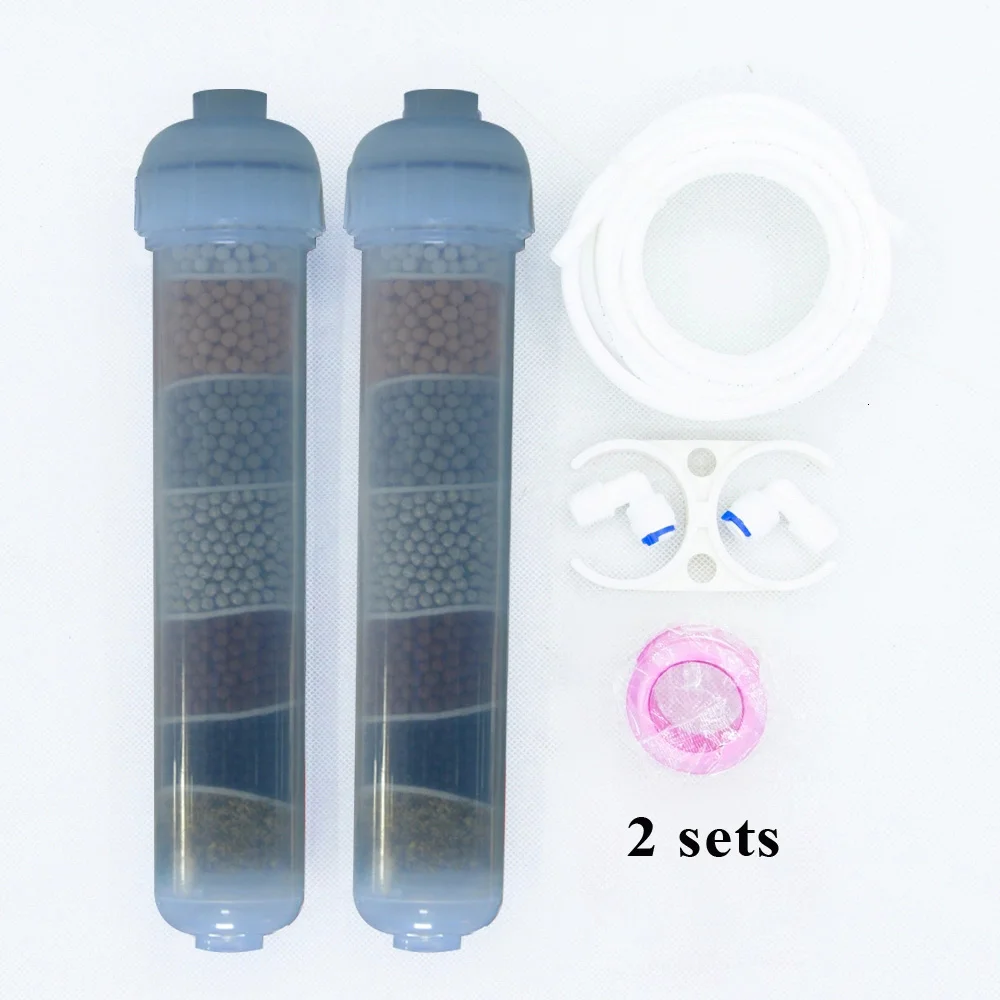 Фильтрующие Картриджи для воды 7 в 1 минеральные щелочные с KDF уголь очистки
