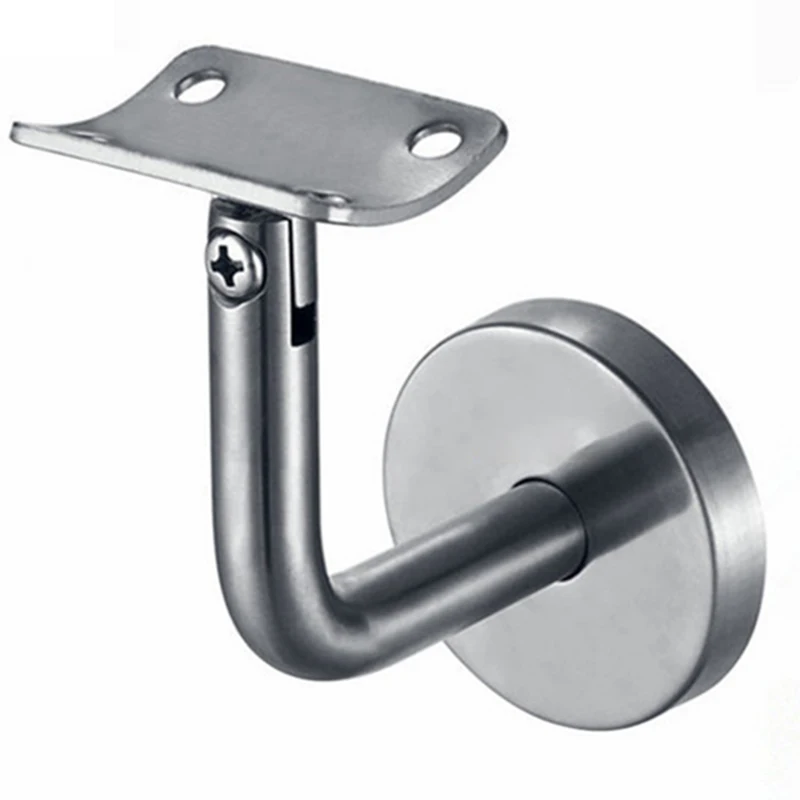 5 шт. настенные кронштейны для лестницы из нержавеющей стали изогнутые опорные