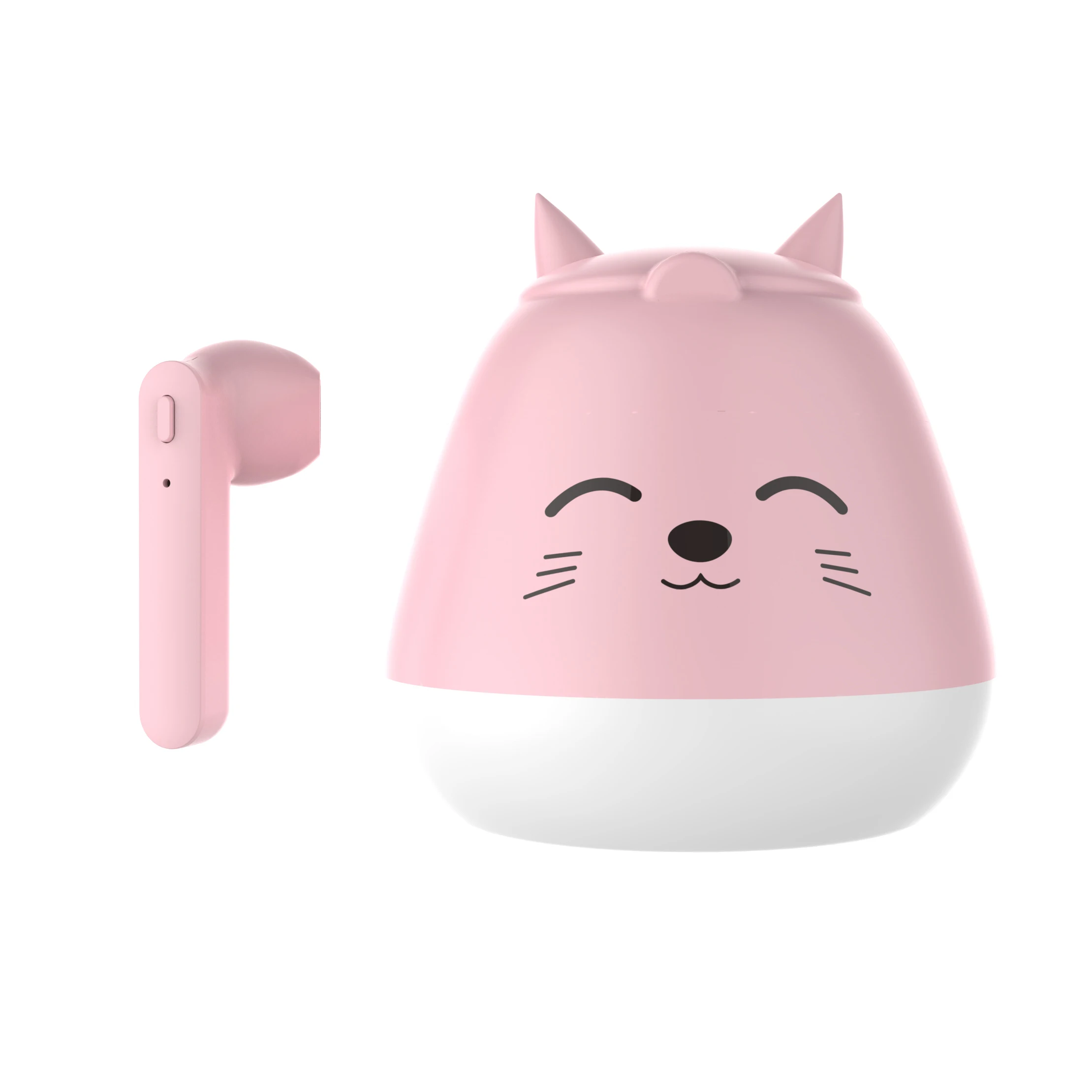 TWS Спортивные Беспроводные наушники вкладыши гарнитура с Bluetooth Hello Kitty милые
