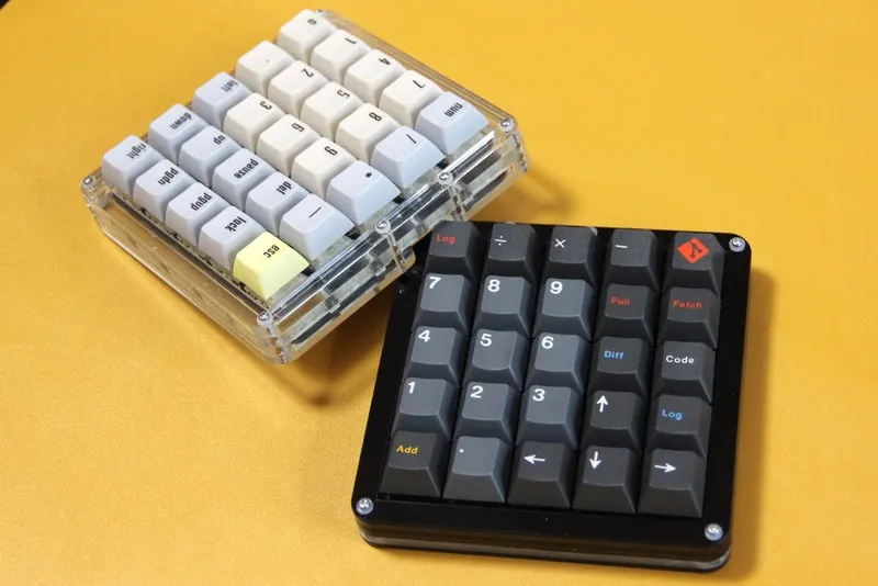 

25 Key Mechanical Keyboard Number Pad Small Keyboard One Hand keyboard Customized Hot Swapbble Switch DIY