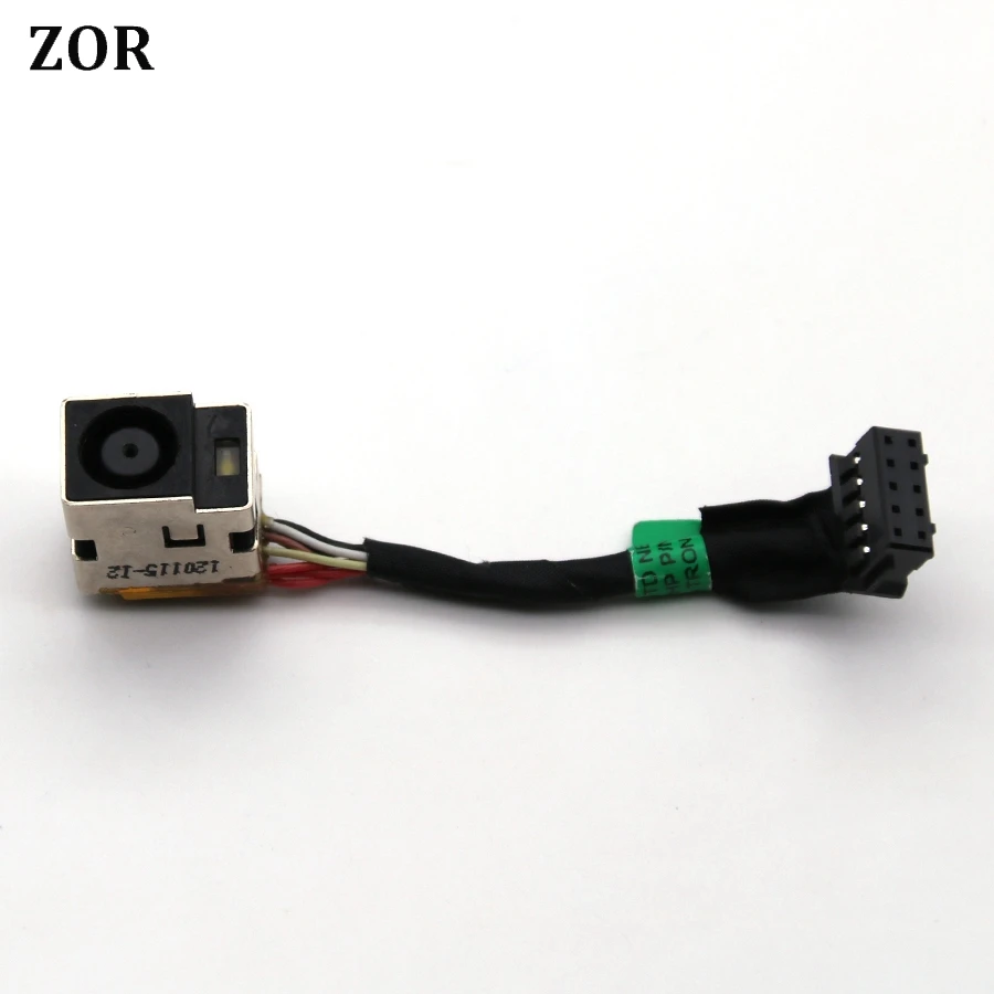 DC Jack Оригинальный Новый ноутбук Power с кабелем 9 pin 9-pin p для hp q std nb | Компьютеры и