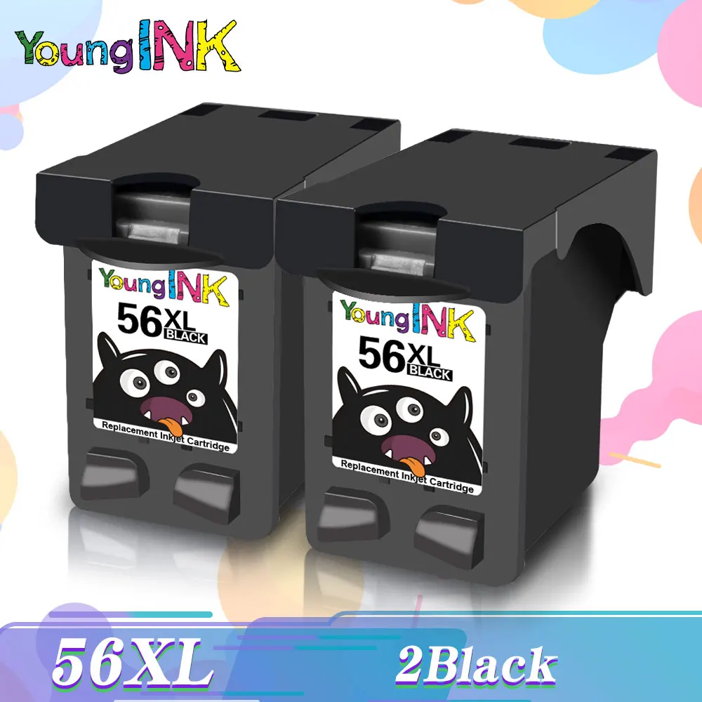 2 шт. картриджи для принтера HP56 XL DESKJET 450Ci/450Cbi/450wbt/5160/5550/5650 | Компьютеры и офис