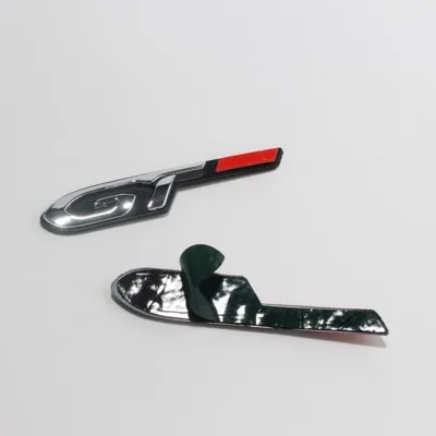 1X наклейка для стайлинга автомобиля значок ABS GT с эмблемой на багажник заднюю