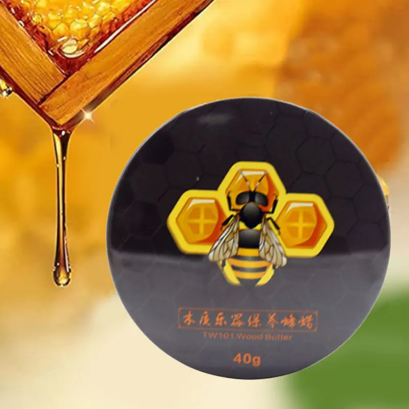 

Newly 40G Wood Polishing Beeswax for Wooden Guitar Long Lasting Wax Natural Look Guitar Care S66