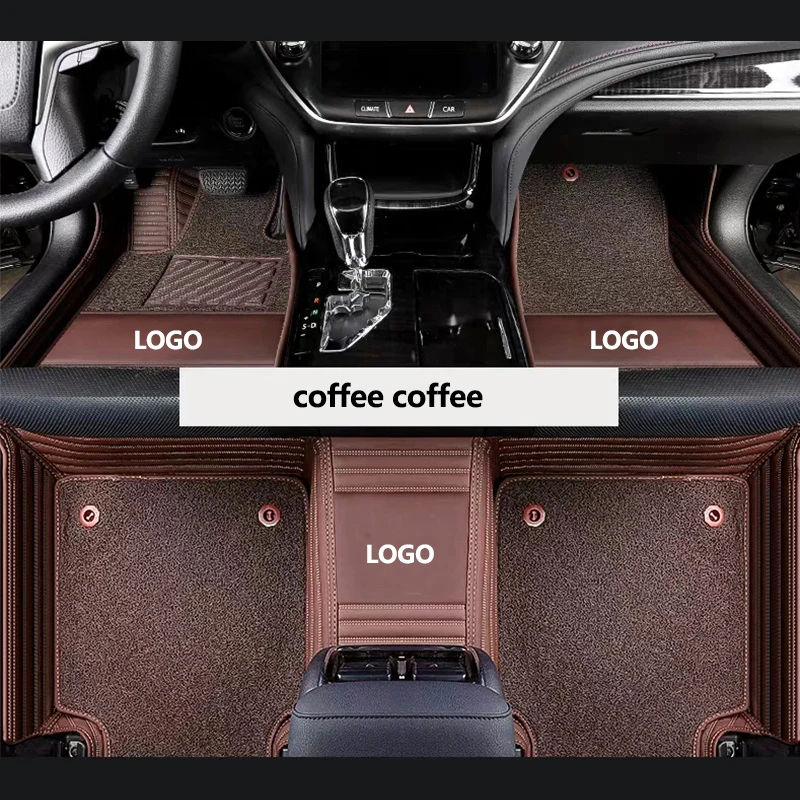 

kalaisike Custom car floor mats for Peugeot All Model RCZ 308 508 301 301 307 207 2008 3008 4008 206 408 5008 607 car styling