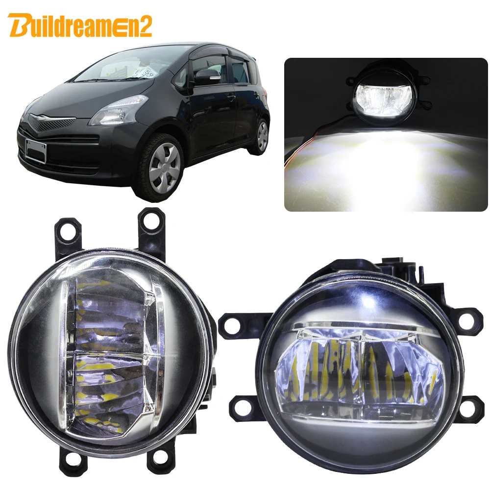 Лампа противотуманная светодиодная 2007 лм H11 12 В для Toyota Ractis MPV 2008 2009 | Автомобили и