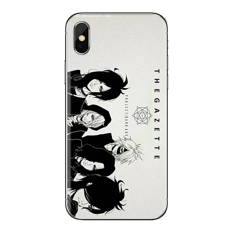 Silicone Phone Cover Bag The GazettE Ugly Fan Art Anime For Xiaomi Redmi 4 3 3S Pro Mi3 Mi4 Mi4i Mi4C Mi5 Mi5S Mi Max Note 2 |