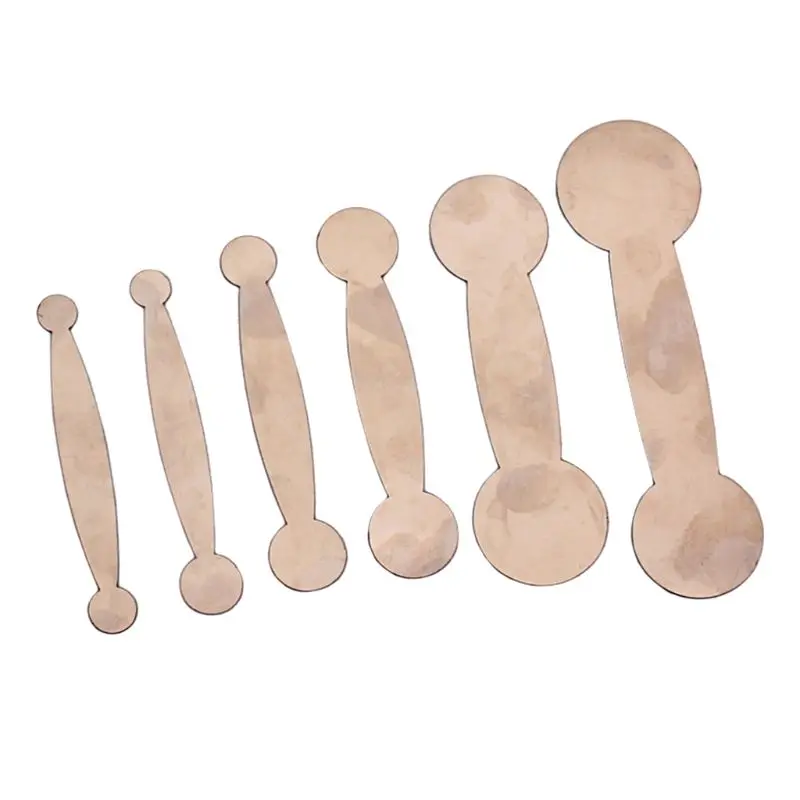 

H053 6Pcs/Set Clarinet Pads Repair Tools for Adjusting Clarinets Tube Button Woodwind Instrument Tools