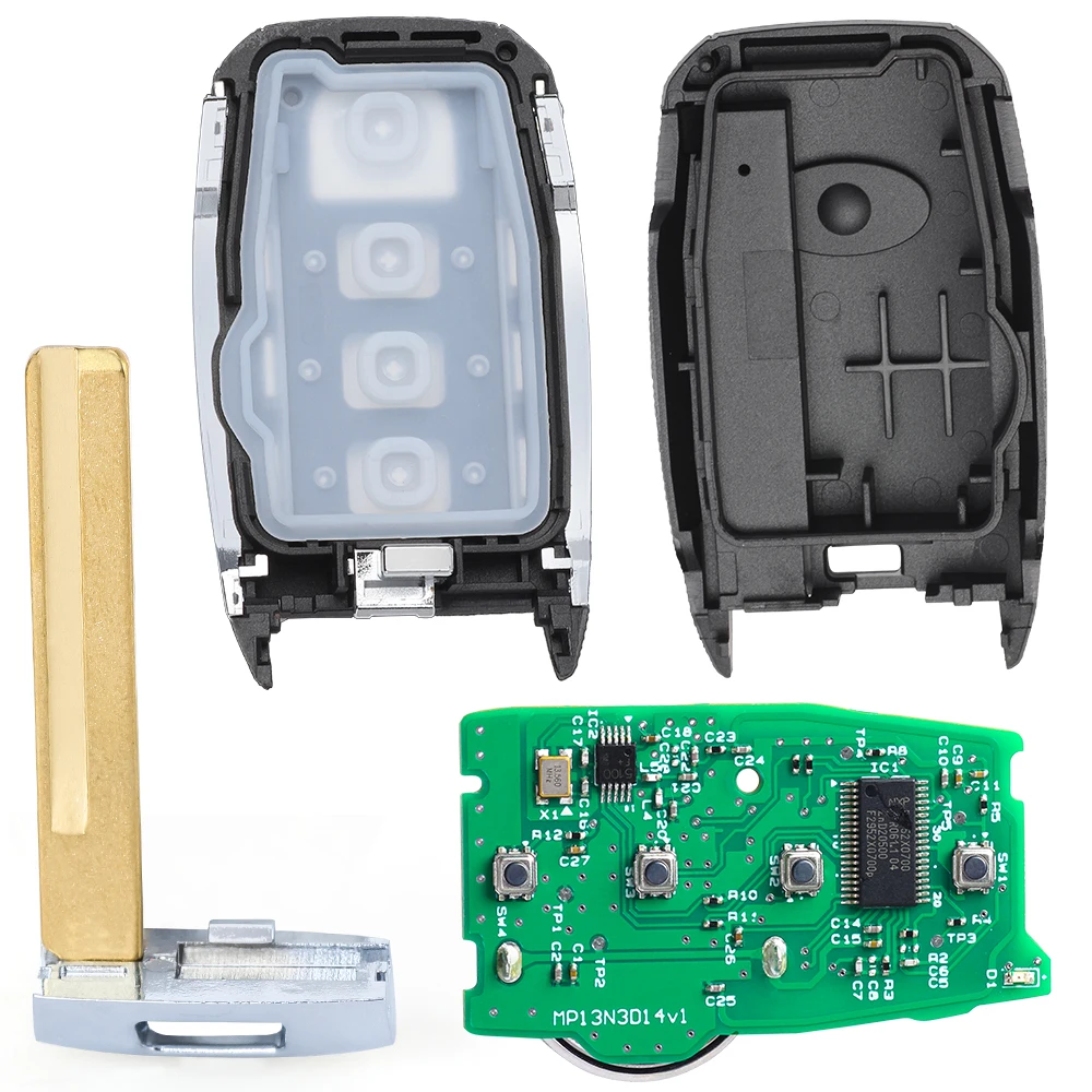 KEYECU 4 кнопки 95440-C6100 для KIA Sorento 2019 2020 FCC ID: TQ8-FOB-4F06 Smart Remote 433 МГц ID47 чип брелок без