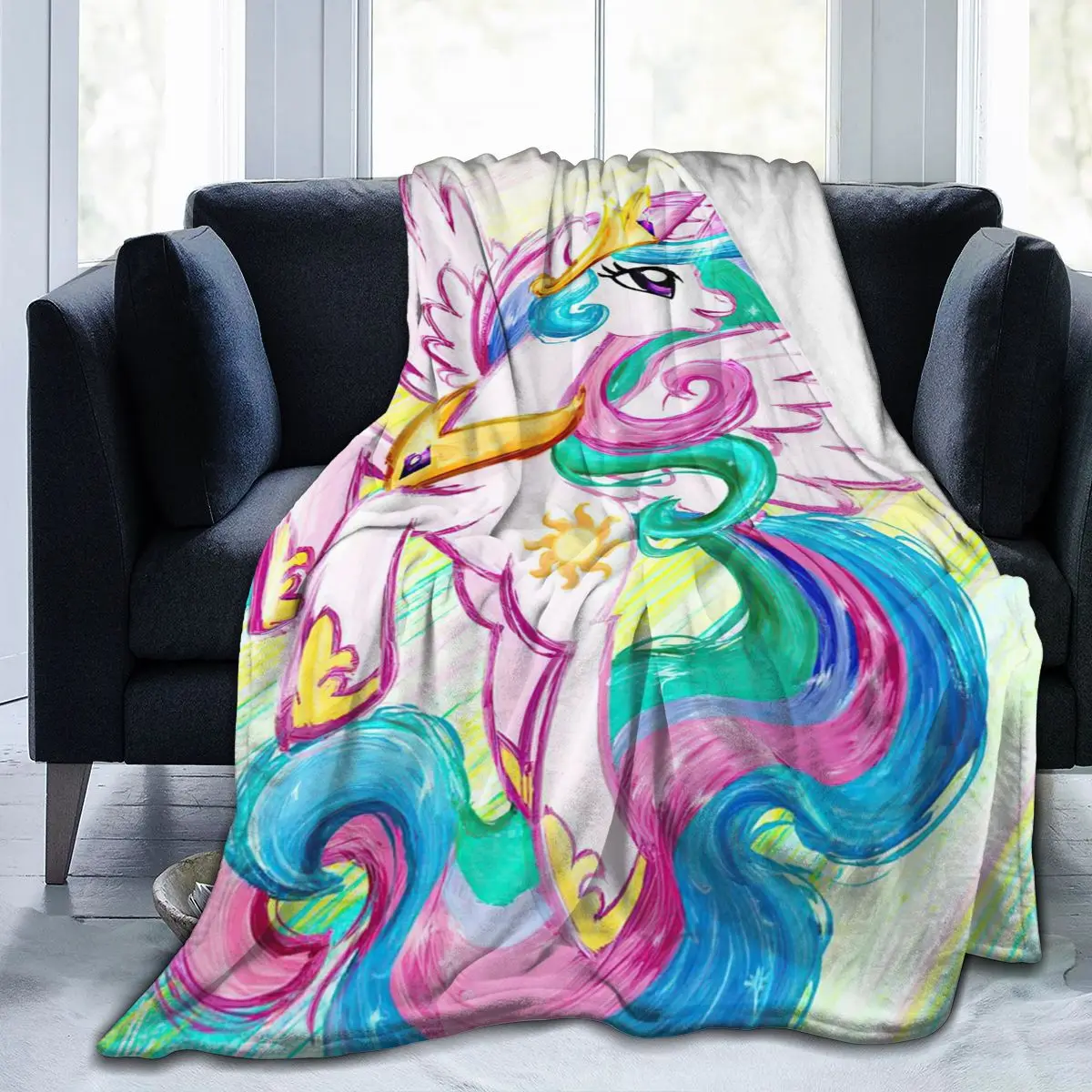 

Ультрамягкое одеяло для дивана, покрывало, мультяшное Фланелевое постельное белье, покрывало для дивана, украшение для спальни для детей и ...