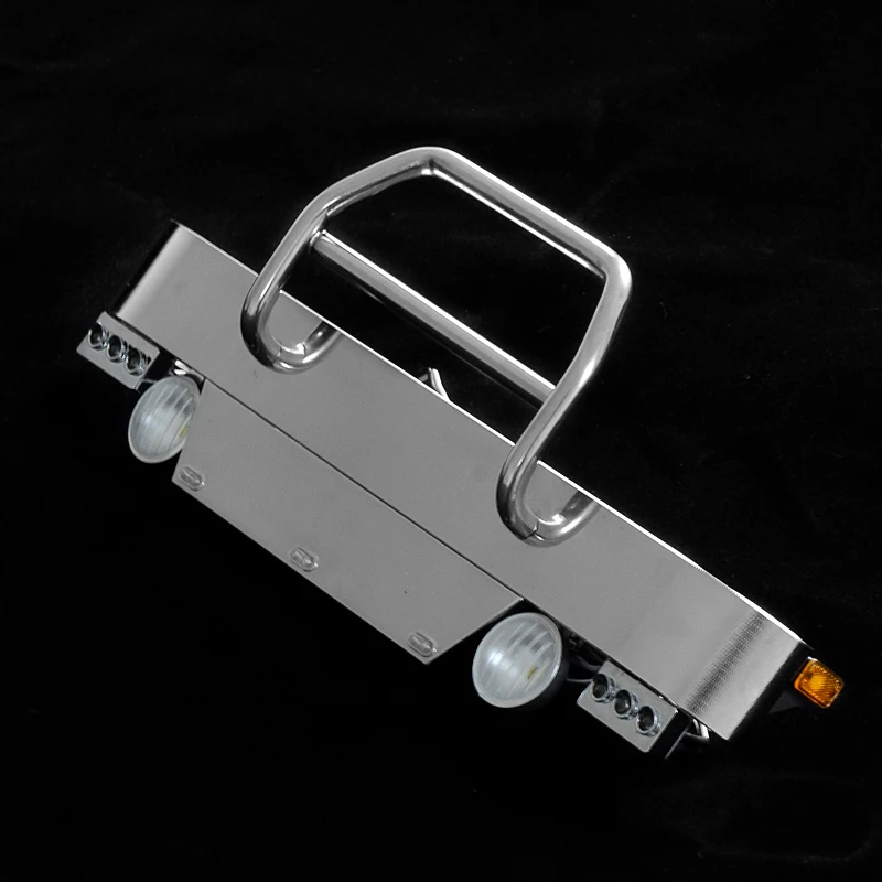 

1:14 Американская модель грузовика King Hauler трактор металлическая защита переднего бампера с подсветкой пульт дистанционного управления авто...