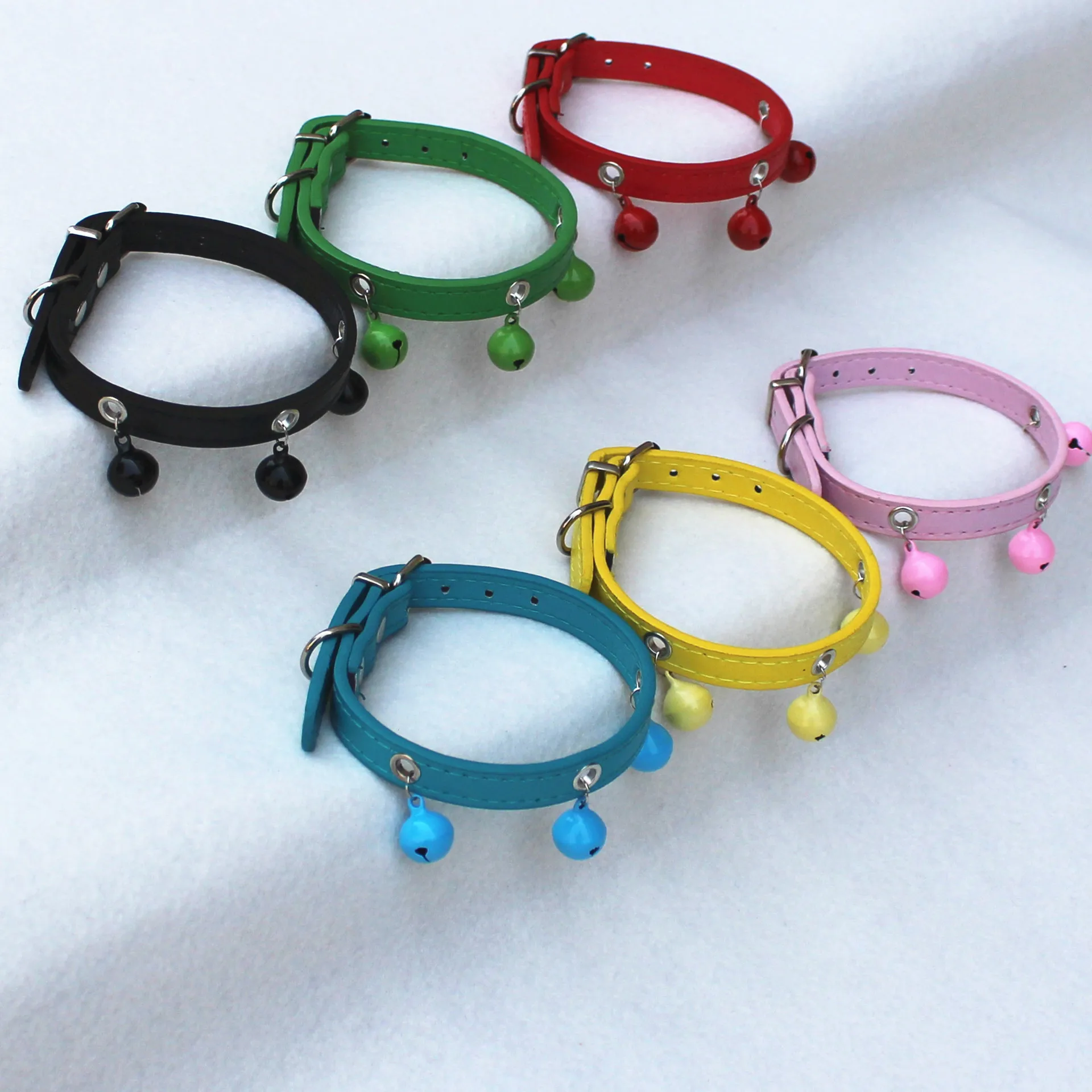 Ошейники для животных регулируемые нейлоновые ошейники собак с колокольчиками