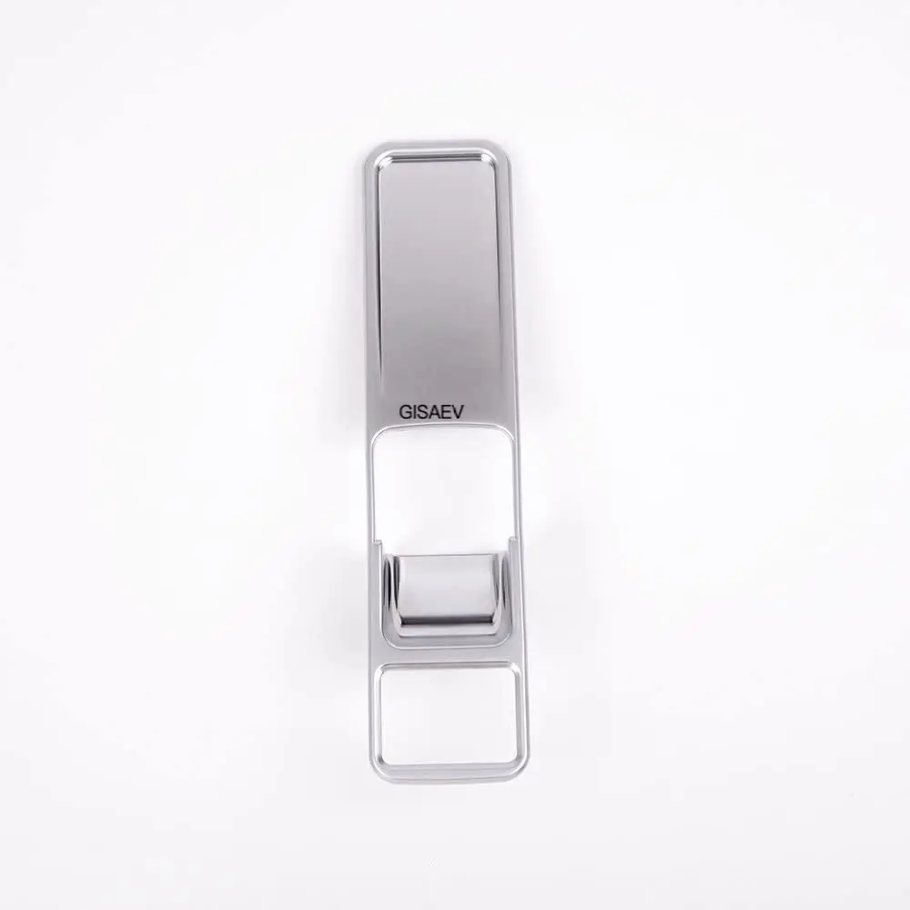 

For 2014-2018 Jaguar XE F-Pace XF F-Pace ABS silver interior electronic handbrake decoration sticker auto parts