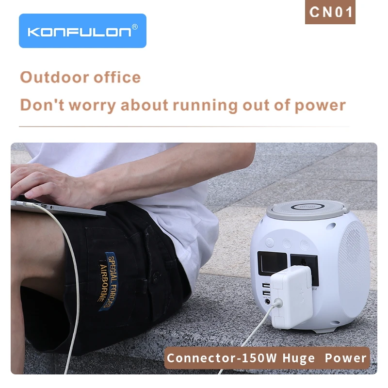 Multifunctional Portable Power Station AC 220V Output Bank Energy With 150W DC QC3.0 Laptop Charger | Мобильные телефоны и