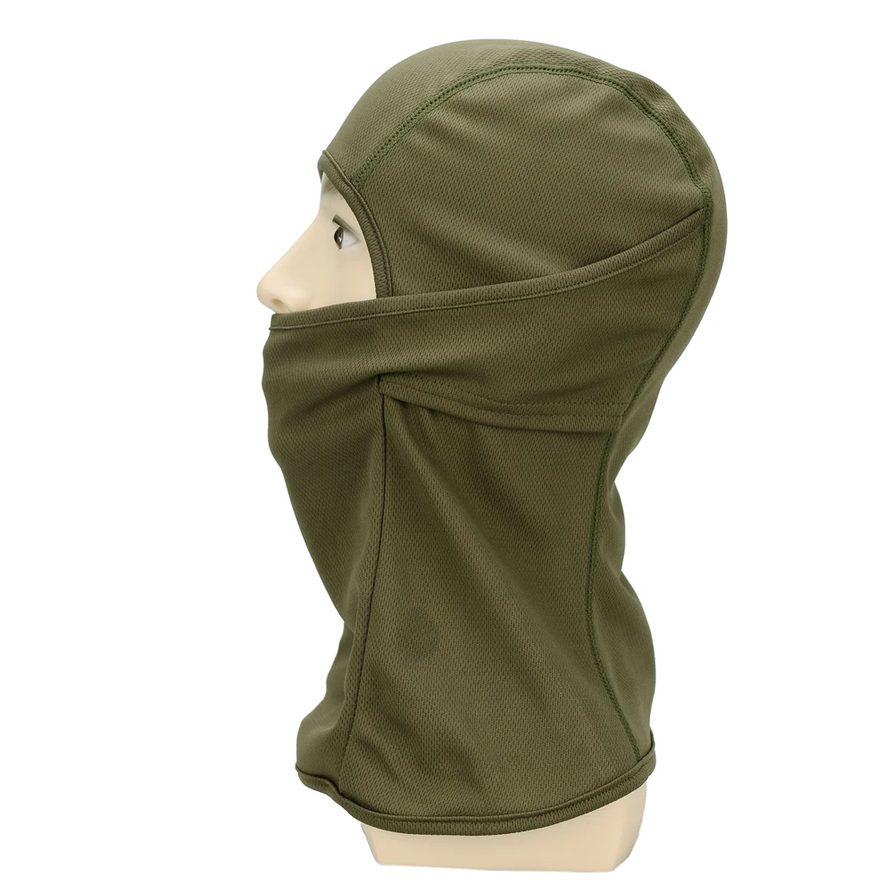 Тактический головной убор с капюшоном Балаклава маска на все лицо легкая