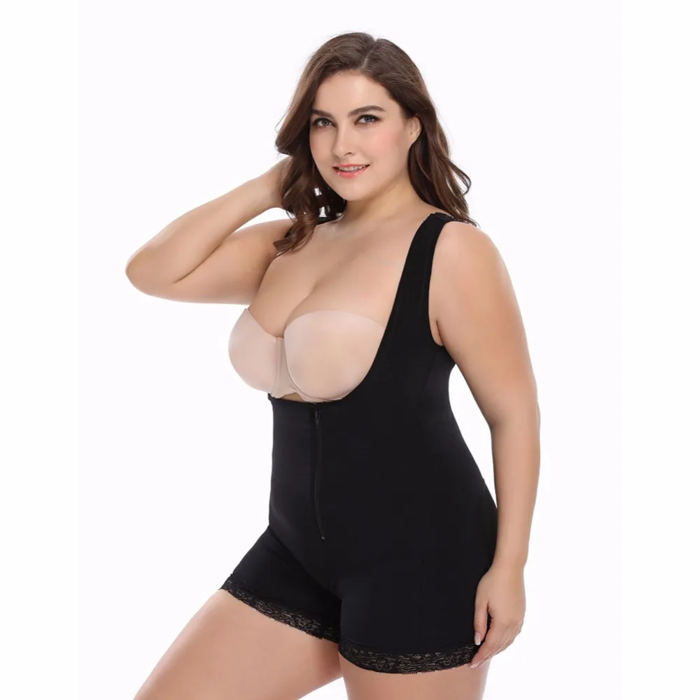 Женское нижнее белье облегающее боди с эффектом подтяжки живота | Женская одежда