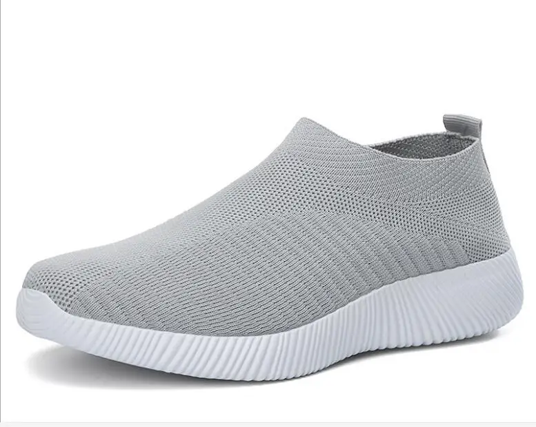 New Spring Summer Shoes Woman Breathable Air Mesh Flat Platform Women Shoes Slip On Women's Loafers black blue Ladies Shoes