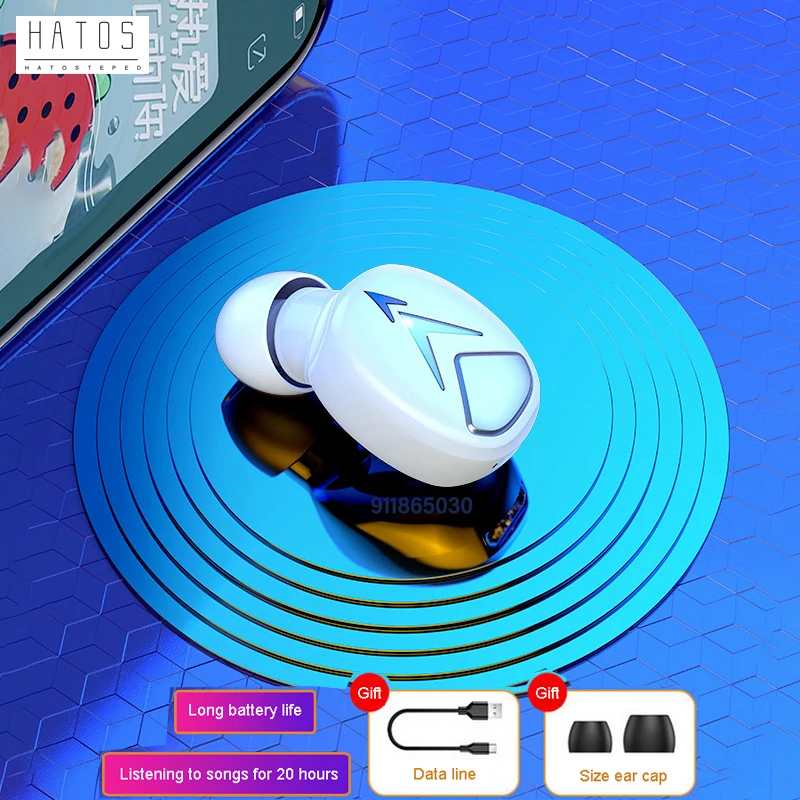 

S600 TWS Mini Bluetooth Earphones Stereo Sports Wireless Headphone Single Ear Music Earbuds For Ipnone Huawei Xiaomi Smart Phone