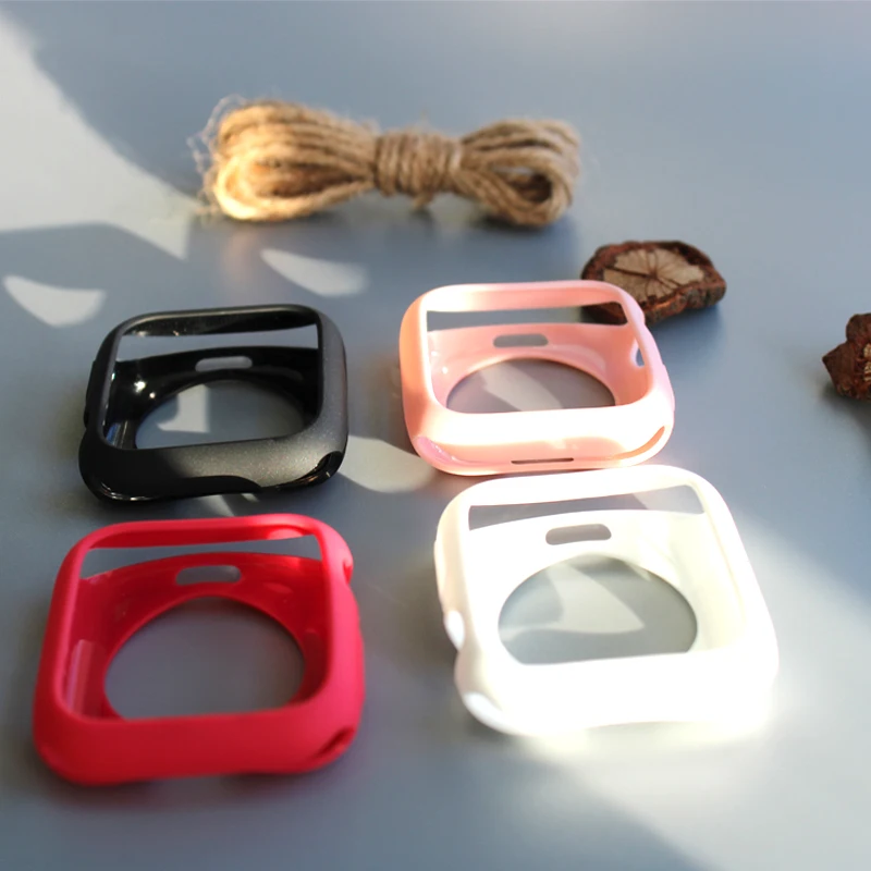 Чехол из ТПУ для Apple watch Series 5 4 3 2 1 защитный бампер 42 мм 40 44 38 телефона|Часы Чехлы| |