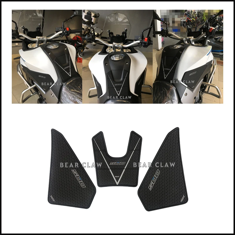 Наклейка для Loncin Voge Longxin wuji 500DS DS500 500ds наклейка на газ коленный захват боковая