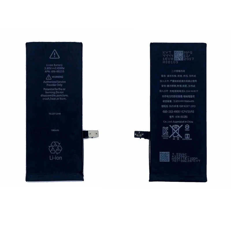 Suqy новый 0 циклов внутренний аккумулятор для моделей аккумуляторов Apple IPhone 7 7g