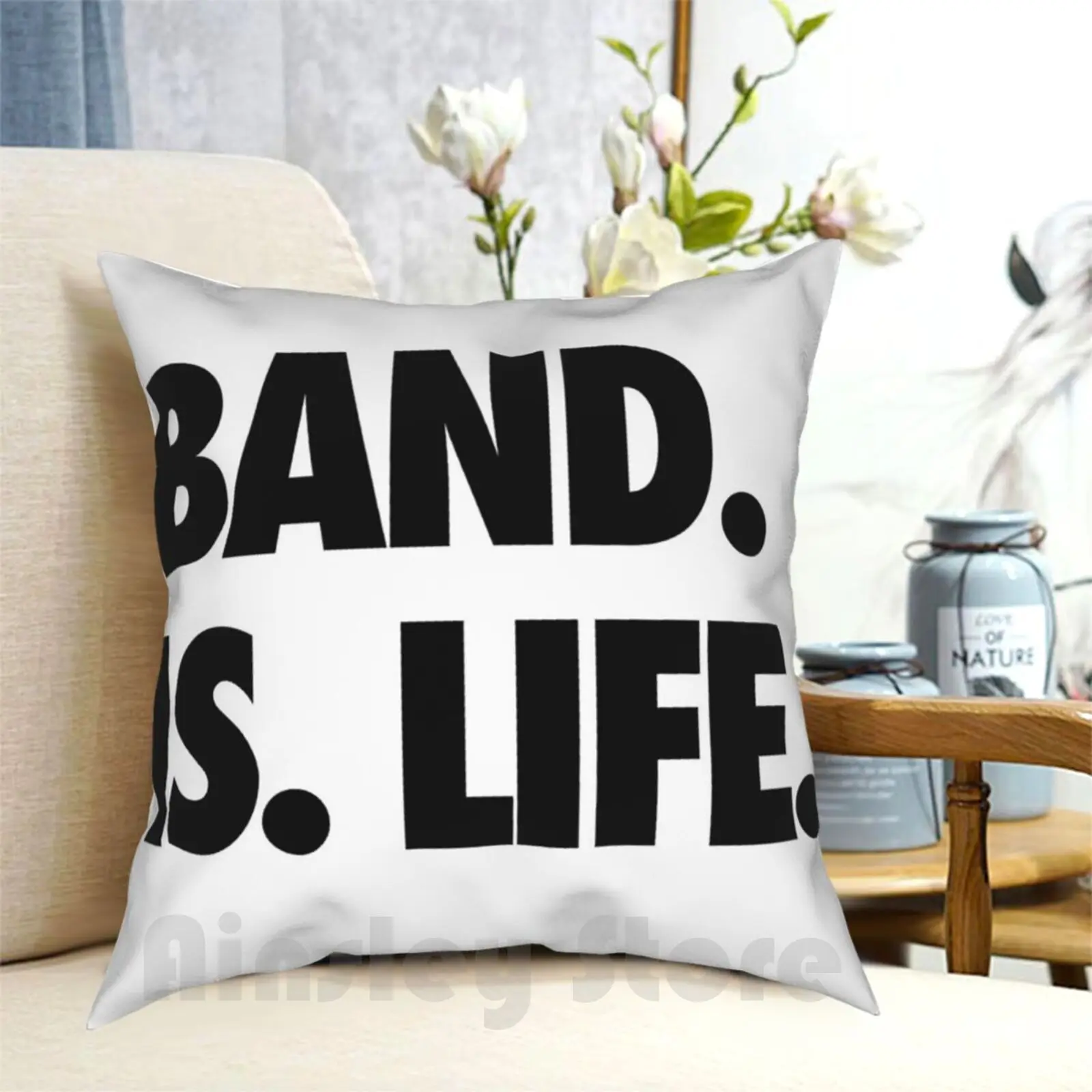 

Чехол-наволочка для музыкального проигрывателя группы Is Life-Mars концерта, Мягкая Наволочка с принтом для дома