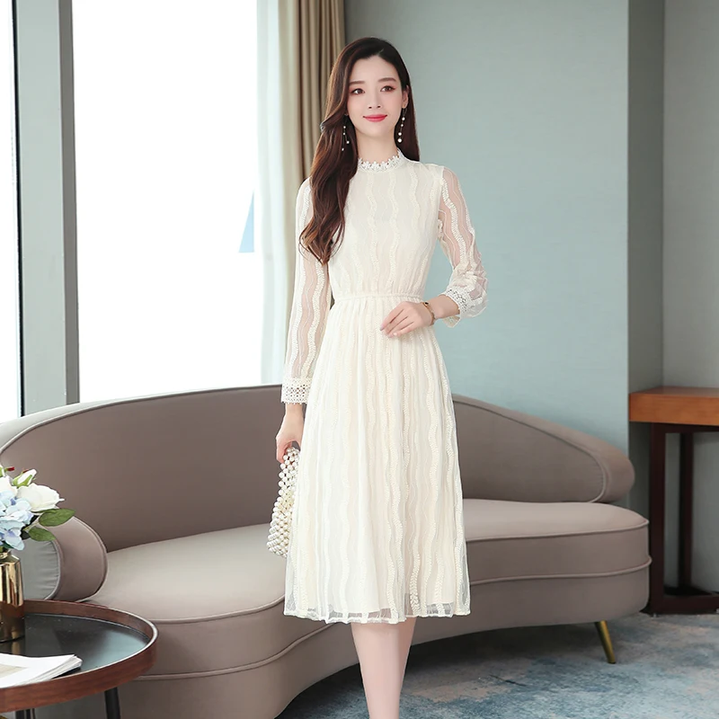 Сексуальные зимние сетчатые кружевные платья женские вечерние с вышивкой