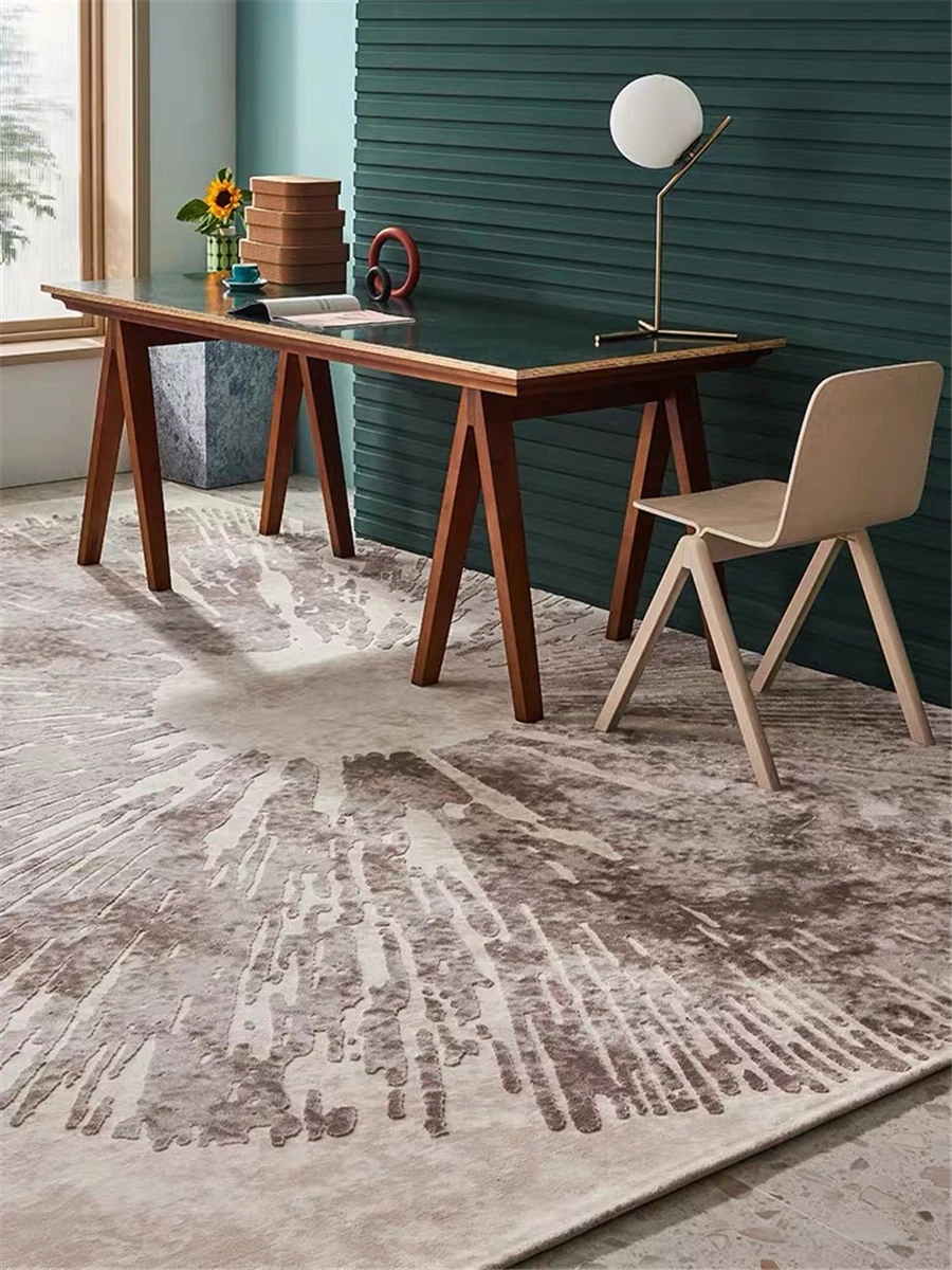 Импортный шерстяной ковер из Новой Зеландии шелковый для гостиной спальни Цвет