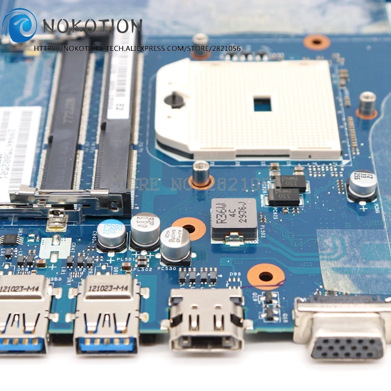 NOKOTION QMLE4 LA-8864P для Samsung NP365 NP365E5C NP355V5C материнская плата ноутбука разъем FS1 DDR3 полный