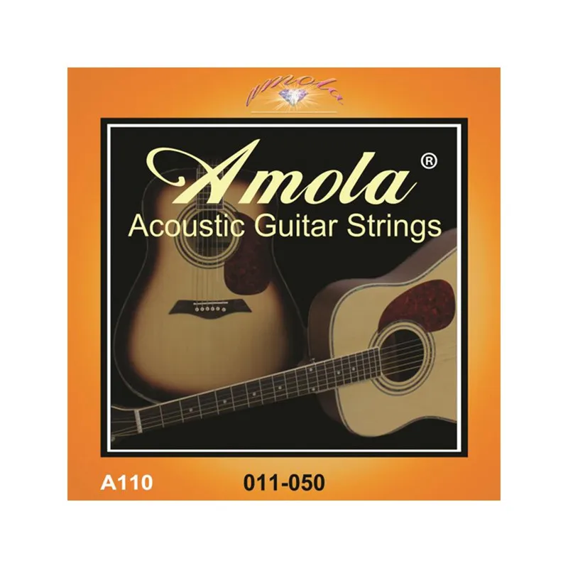 

Amola A110 011-050 Acoustic Guitar Strings Accessories Parts