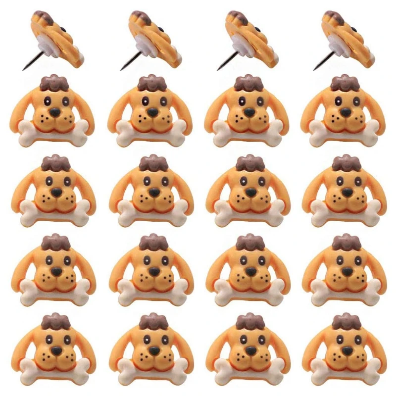 

20 шт./компл. индивидуальные портативные булавки с различными узорами животных, инструмент «сделай сам» или булавка для рисования, маленькие...