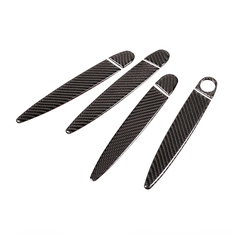

Car outside Door Handle Decoration For BMW 3 4 Series GT F30 F34 13-19 Carbon Fiber style Car Decorative Strip Stickers