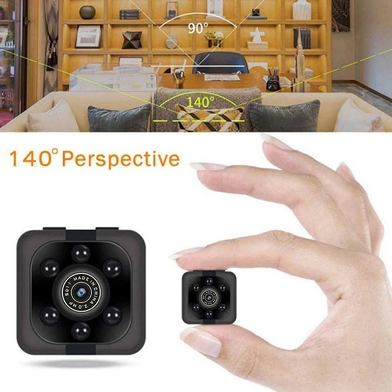 SQ11 1080P Мини Камера спортивная DV инфракрасная камера ночного видения