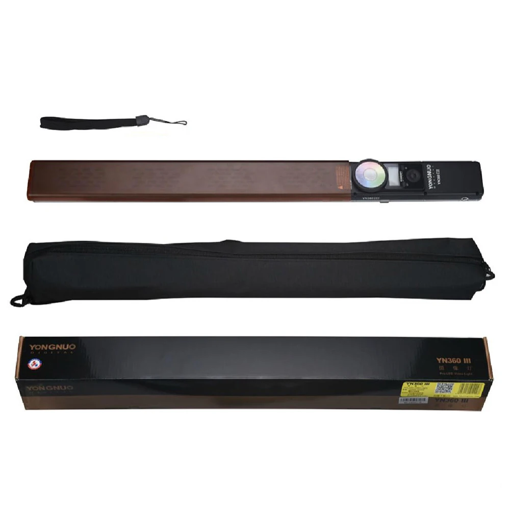 Yongnuo YN360III Ручной RGB светодиодный светильник для видеосъемки Ice Stick 3200K 5500K