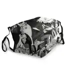 Моющаяся маска Пабло Пикассо Guernica, маска для художественных работ, мужская, женская, мужская, Пылезащитная