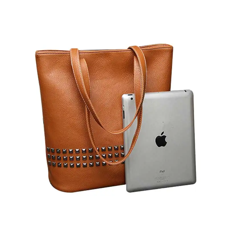 AMELIE GALANTI роскошные сумки женские дизайнерские новые с заклепками модная сумка