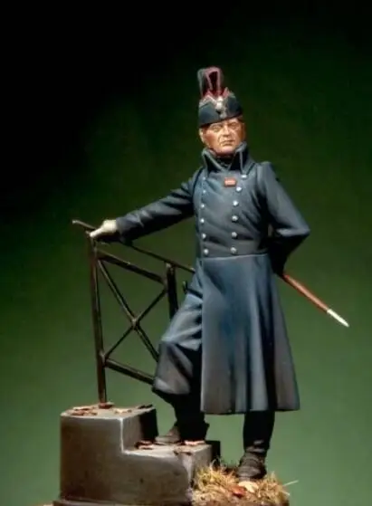 1/32 строительный Набор фигурок офицера из смолы|Наборы для сборки моделей| |