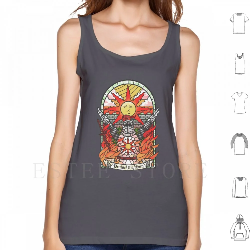 

Praise The Sun V2 Essential Tank Tops Vest Cotton Praise The Sun V2 Essential